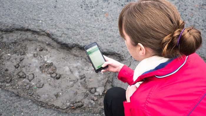 Feilmeldingstjeneste | Vei, parkering trafikksikkerhet